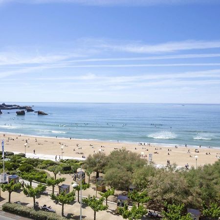 Superbe Studio Face A La Mer Acces Direct Plage Biarritz Exterior foto