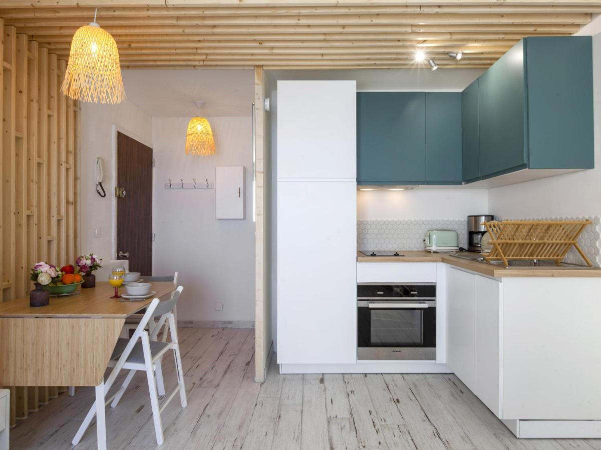 Superbe Studio Face A La Mer Acces Direct Plage Biarritz Exterior foto